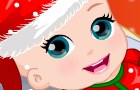 Juego Vestir al Bebe de Santa